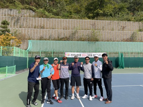 제34회 경남생활체육대축전 격려(테니스, 파크골프, 패러글라이딩)